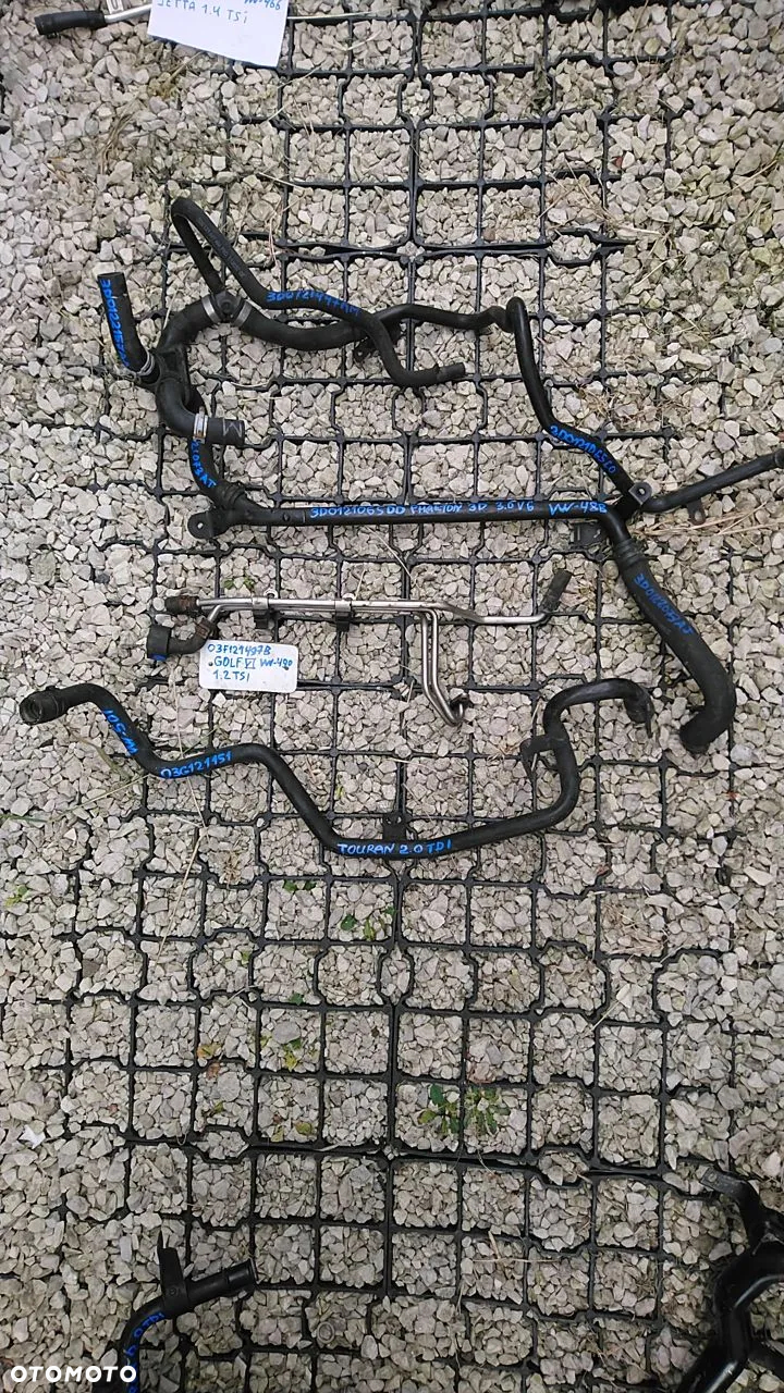 VW AUDI SEAT SKODA MAGISTRALA RURKA WODNA RURKA WODY RURA WODY - 17