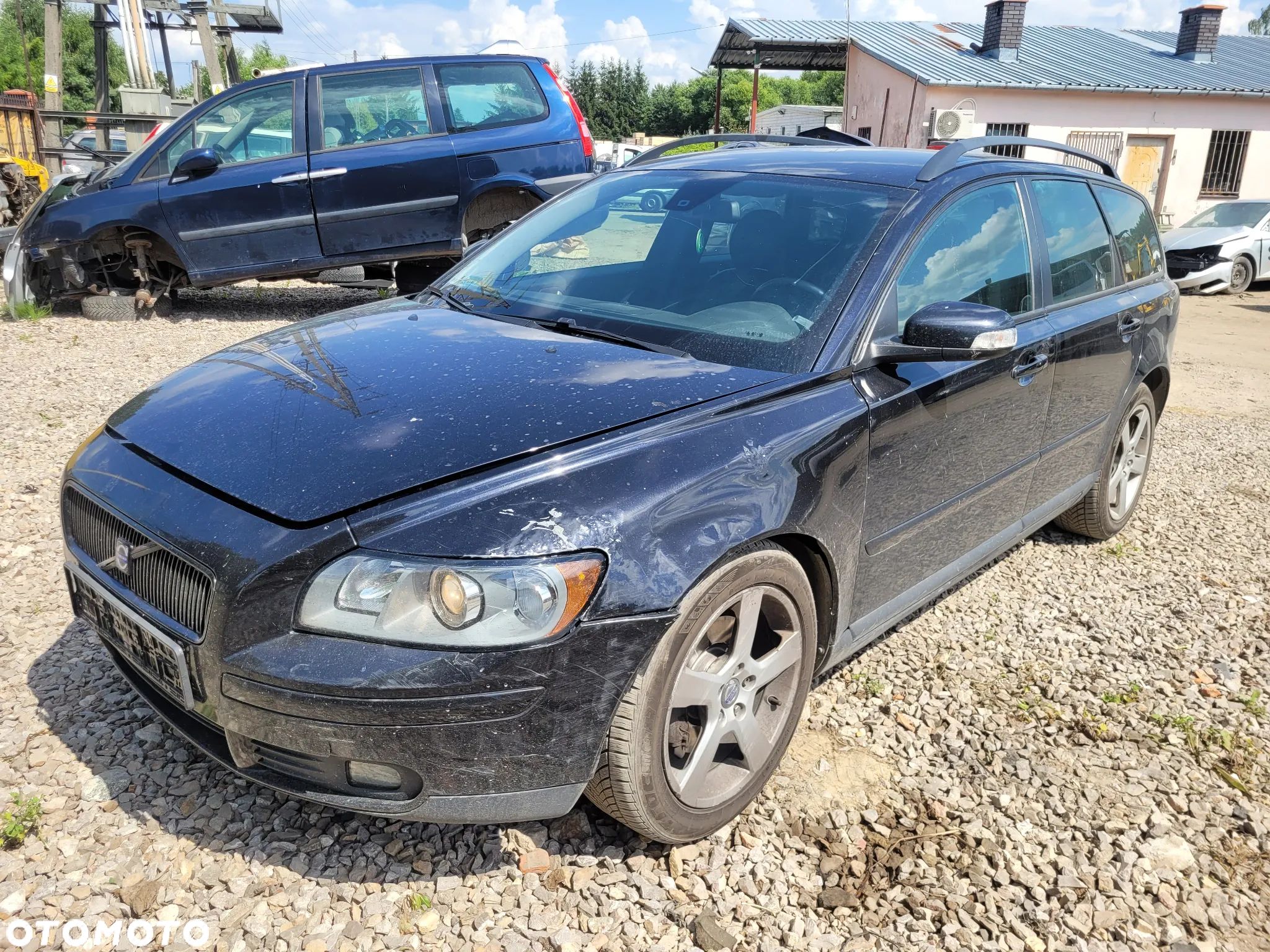 VOLVO V50 452-46 maska pokrywa silnika klapa bagażnika zderzak lampa reflektor pas przedni stop lampy halogeny - 1
