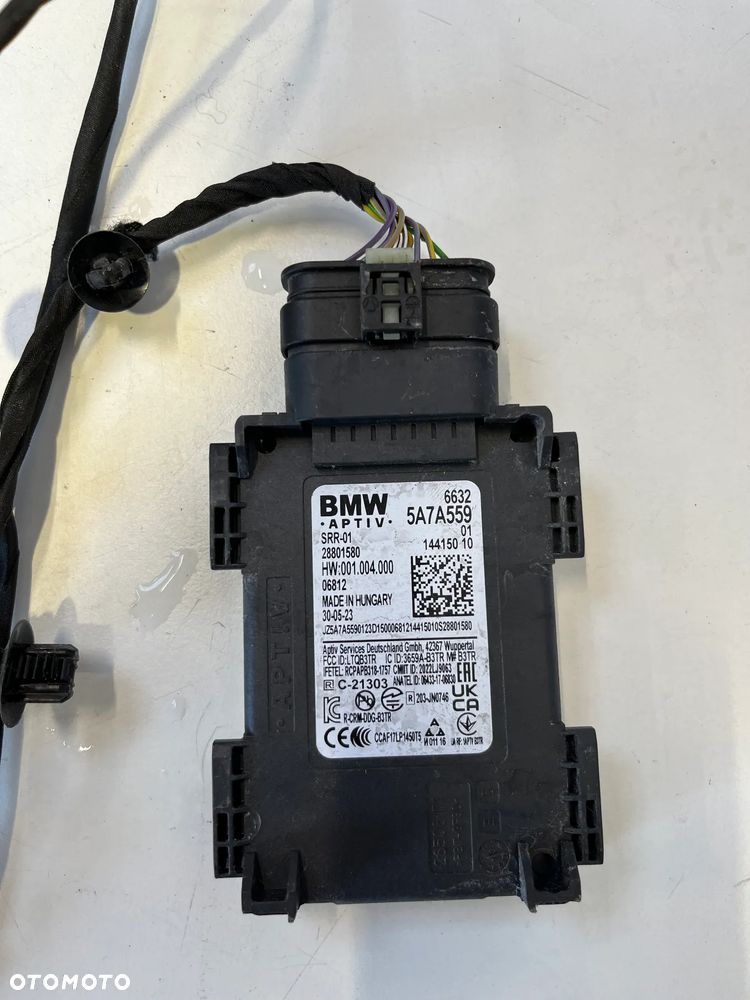 BMW X3 G01 CZUJNIK RADAR ASYSTENT ZMIANY PASA RUCHU 5A7A559 KOMPLET - 7