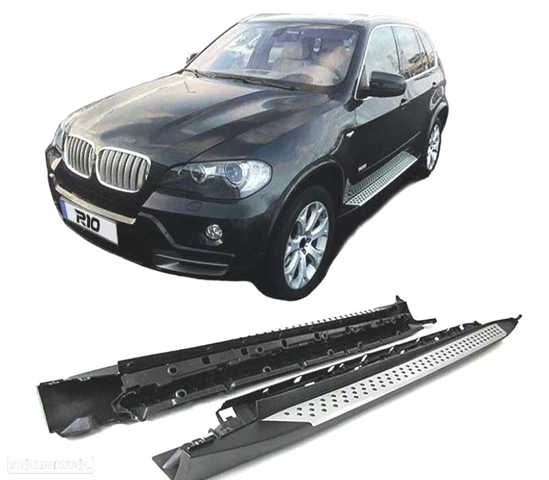 ESTRIBOS LATERAIS BMW X5 E70 06-13 LOOK M - 2