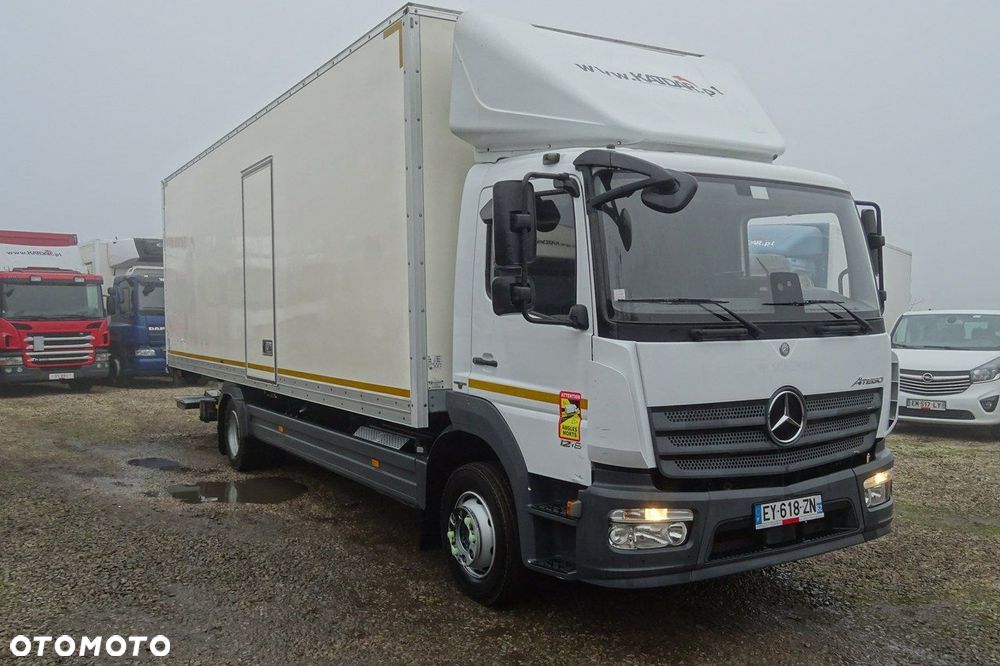 Mercedes-Benz Atego 1218 Euro6 kontener 20pal tylko 274tys.km - 2