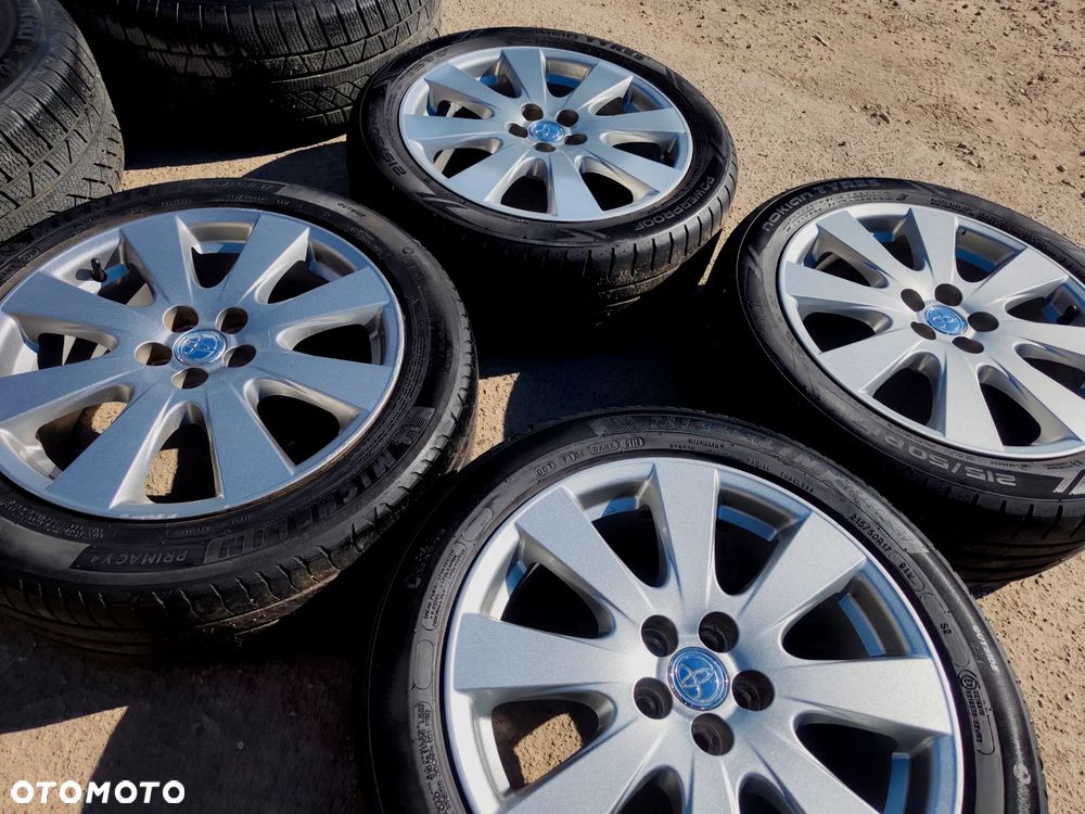 5x100 Felgi Aluminiowe Alufelgi Oryginalne 17 Koła Letnie Lato TOYOTA AVENSIS I II 2 CELICA CARINA E MATRIX PRIUS 5,5mm Legnica ALU-RAD 215/50 - 4