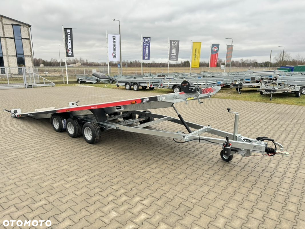 Lorries PLI35-6021 - laweta trzyosiowa uchylna lampy LED pompa hydrauliczna wypełnienie podłogi ALU - 19