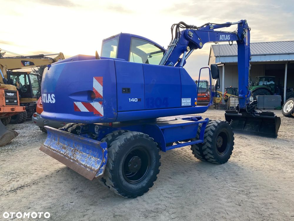 Atlas 140W, 9300 MTH, KRÓTKI TYŁ, 16 TON, Z NIEMIEC, SUPER UTRZYMANA, - 4