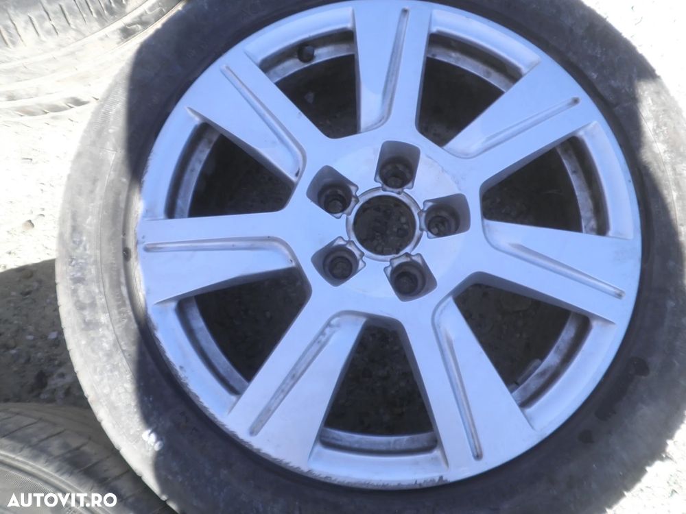 Jante 17" cu anvelope 225/50/R17 Audi A6 C6 4F0601025C 7.5J ET45 - 4