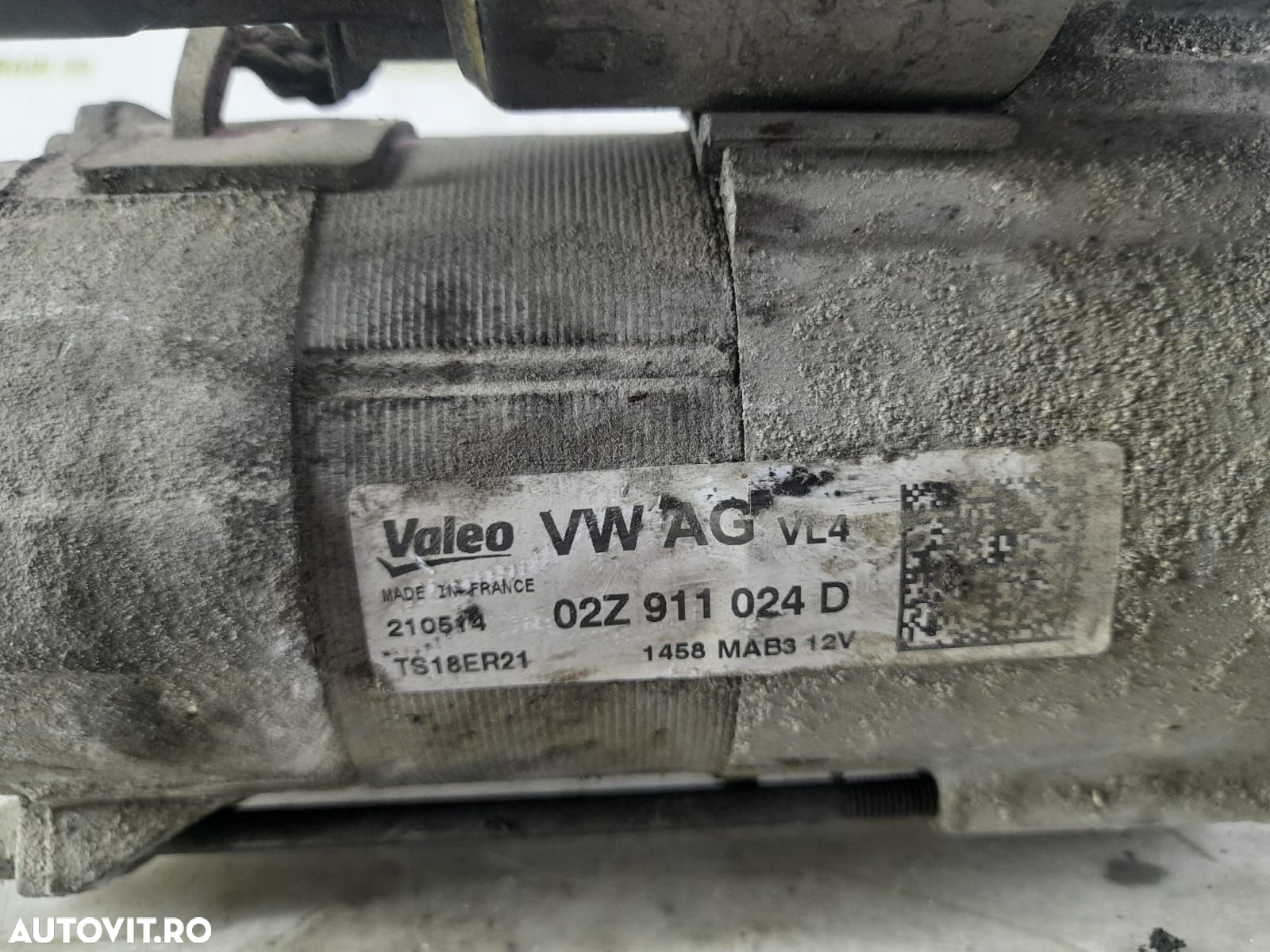 Electromotor 02Z911024D   1.4 tdi CUSA Seat Ibiza 4 6J [2008 - 2012] - 2