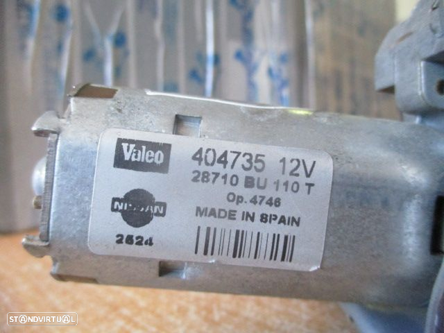 Motor Limpa Vidros Tras 28710Bu110t NISSAN ALMERA TINO 2004 2.2 DCI 112CV 5P CINZA TRAS  Valeo - 2