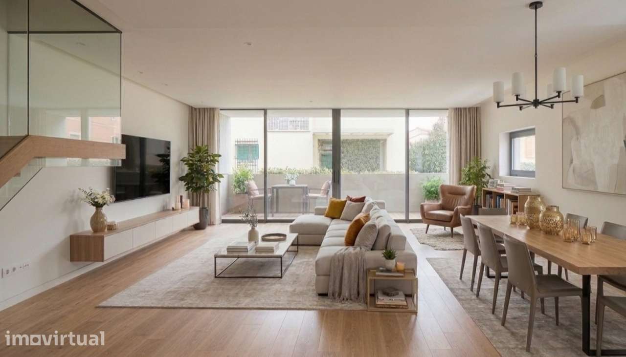 Apartamento T4+1 com terraço e piscina, na Foz, Porto - Grande imagem: 5/25