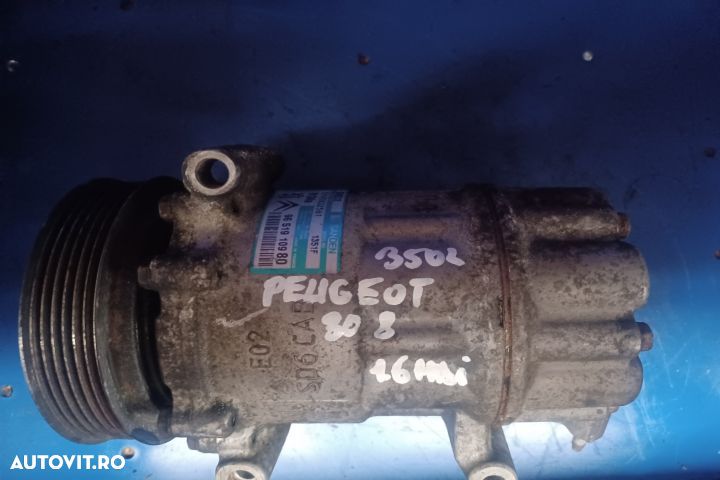Compresor AC SD6C12 965191098 01145802561 Peugeot 308 T7 [2007 - 2011 - 17