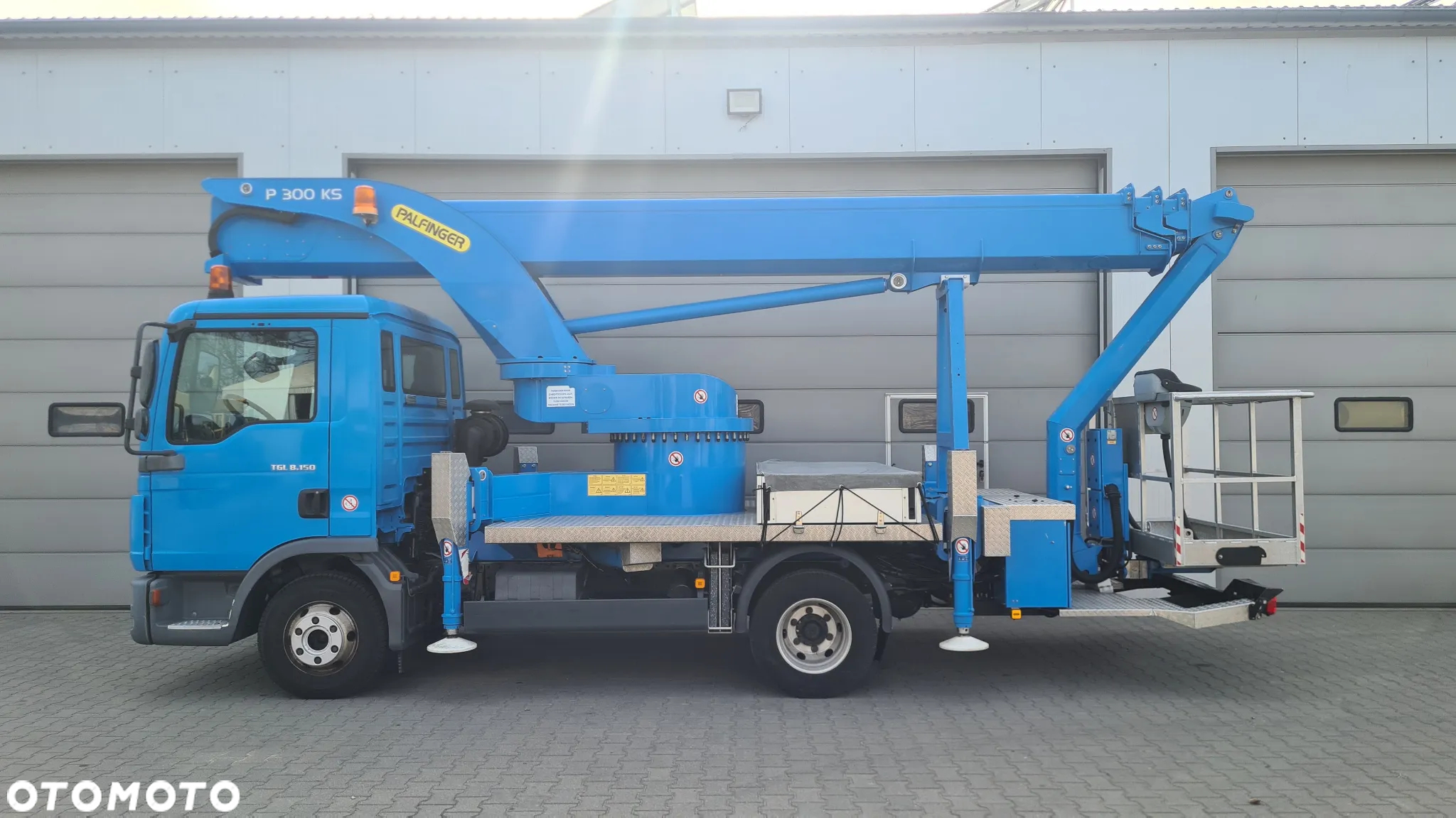 MAN TGL 8.150 - 30 m PALFINGER P 300 KS Podnośnik koszowy ZWYŻKA WUMAG WT 300 Ruthmann Multitel GSR UDT Bronto - 2