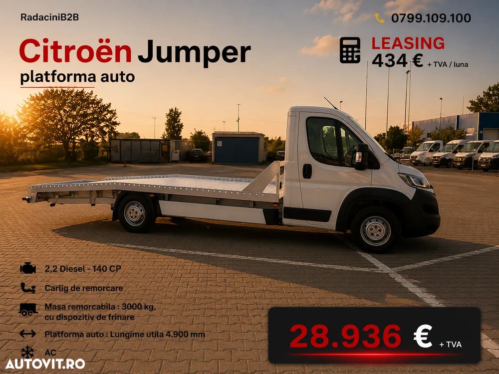 Citroën Jumper paltforma auto - 8