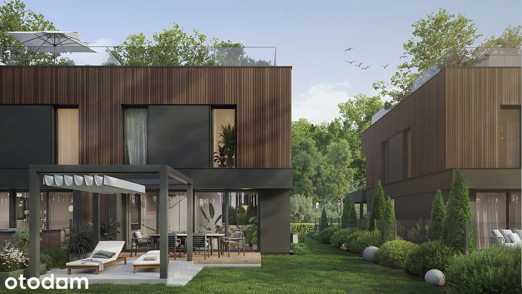 Wola Justowska | 110 m² | ogród 104 m² | taras 56 m² | 2 miejsca