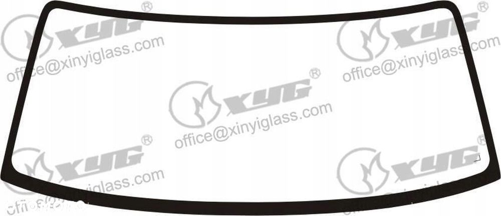 SZYBA CZOŁOWA NISSAN PATROL GR '98 Y61 1998-2010