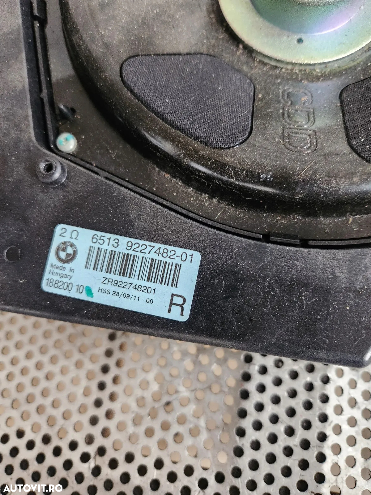 Subwoofer Boxa Difuzor Bass Bmw Seria 7 F01 F02 F03 F04 Cod   Subwoofer Bmw F01 F02 - 4