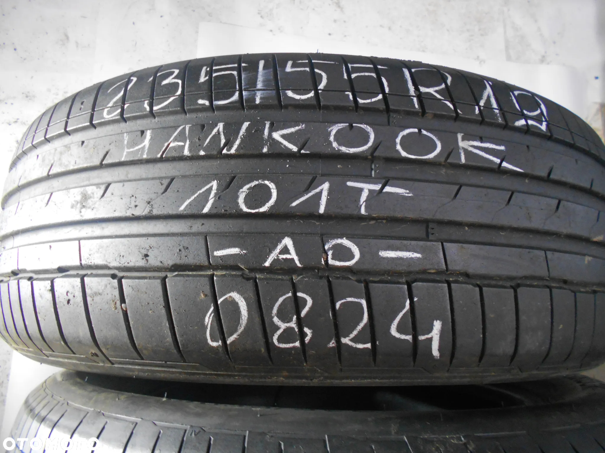 OPONY 235/55R19 HANKOOK VENTUS S1 EVO3 EV AO DOT 2124  7.7MM - 2