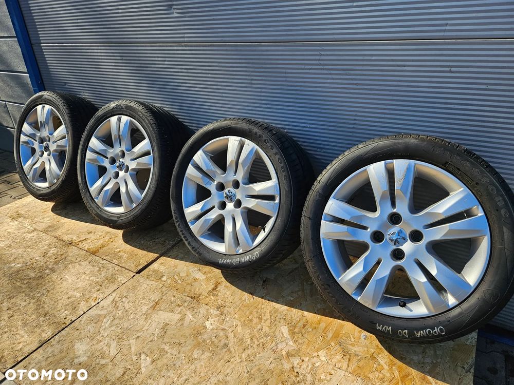 peugeot 3008 5008 koła felgi aluminiowe 17 9675498677 - 3