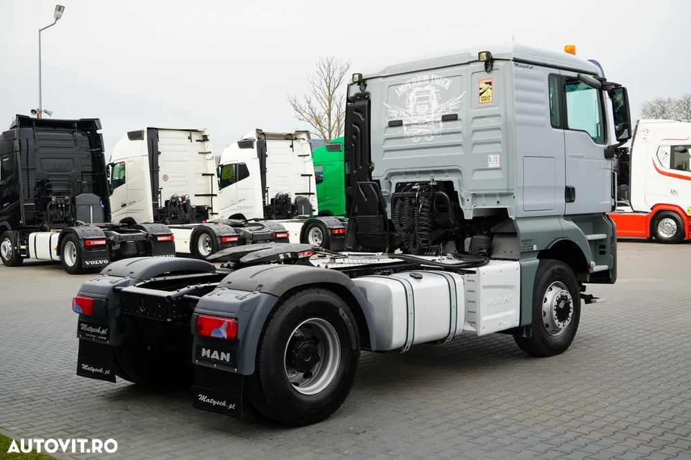 MAN TGX 18.500 / 4x4 / HIDRAULICĂ / HIDROPILARE / CABINĂ JOSĂ / EURO 6 / - 9