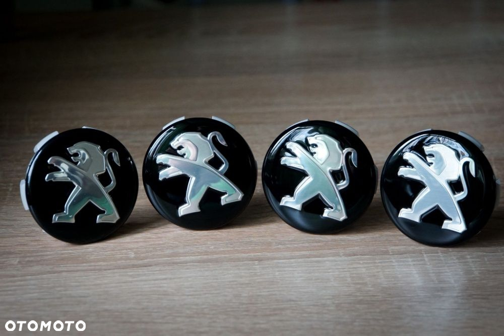 Dekielki Peugeot nowe oryginalne 60mm - 5