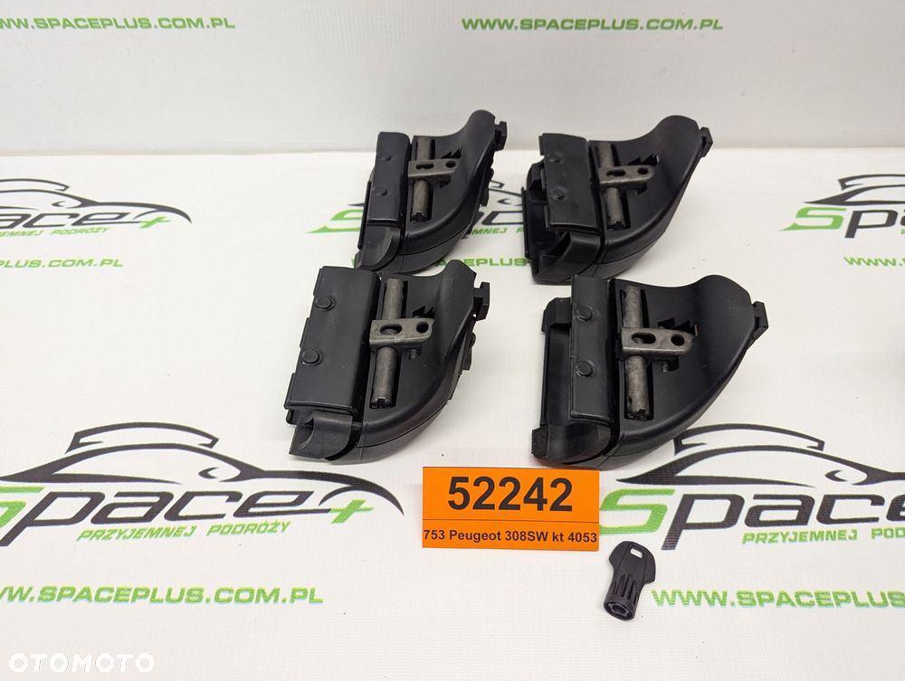 Stopy bagażnika dachowego z kitem do samochodów Peugeot 308SW, 5-dr Estate, 14-. - 5