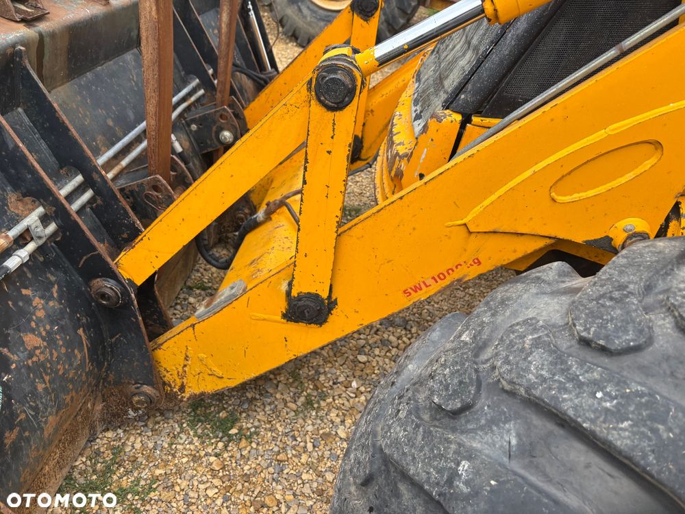 JCB 3CX CONTRACTOR 2007r koparko ładowarka 4x4  teleskop widły rekin - 13