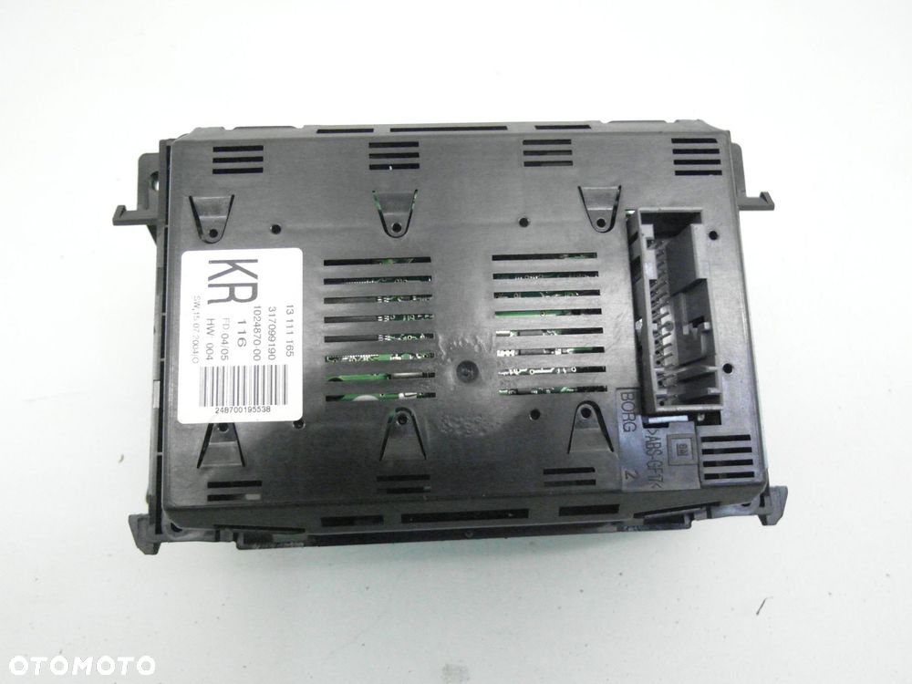 RADIO OPEL ASTRA III H 13154304 453116246 13111165 - 15
