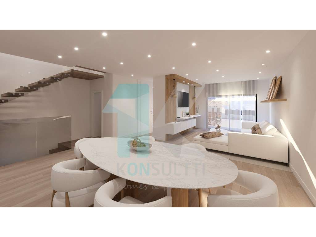 Moradia em Banda T4 Nova - Condomínio Fechado Ocean Prime Village -... - Grande imagem: 4/32