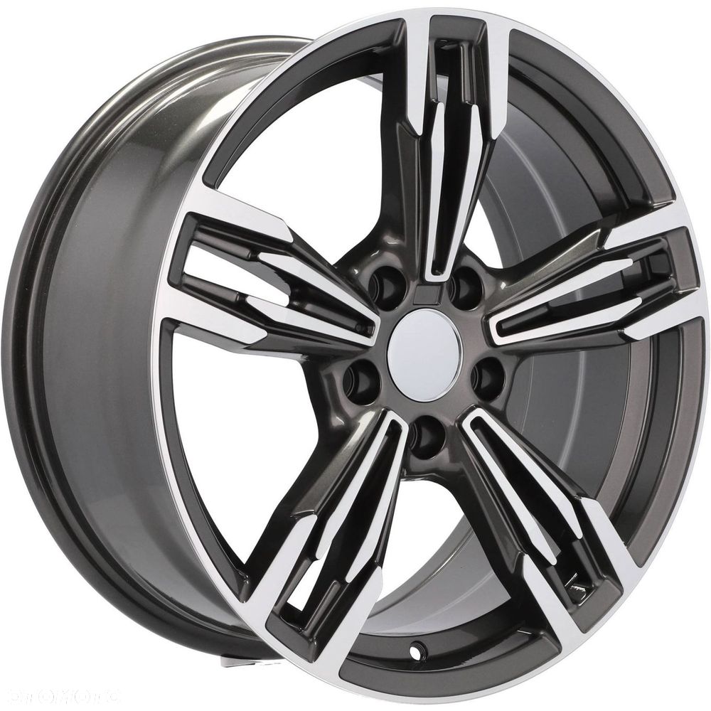 4x Felgi 18 m.in. do BMW 1 E82 E88 3 F30 F31 F34 4 F32 F33 F36 5 F10 F11 F07 E60 x-D - BY983 (5081) - 2
