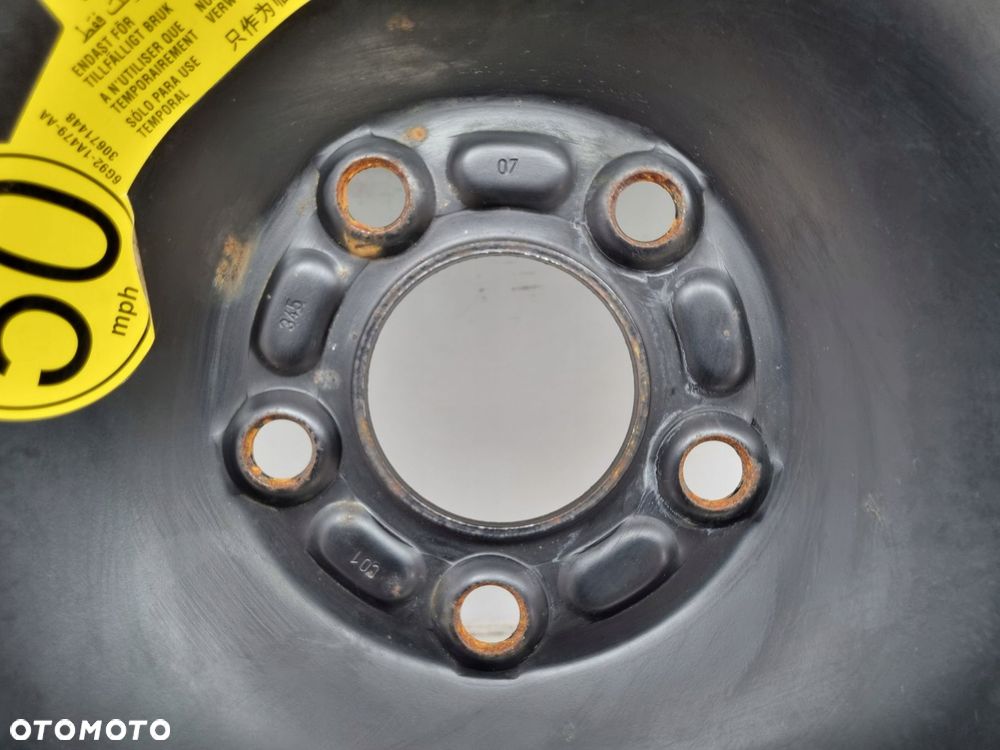 KOŁO DOJAZDOWE Ford C-Max Focus Mk2 II 125/90 R16 5x108 1S71MH dojazdówka - 3