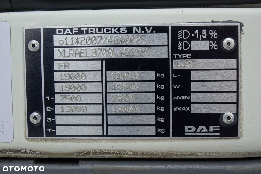 DAF LF 290 / CHŁODNIA / FRIGOBLOCK FK13 / EURO 6 / AUTOMAT / ROLETA / WINDA ZAŁADUNKOWA - 38