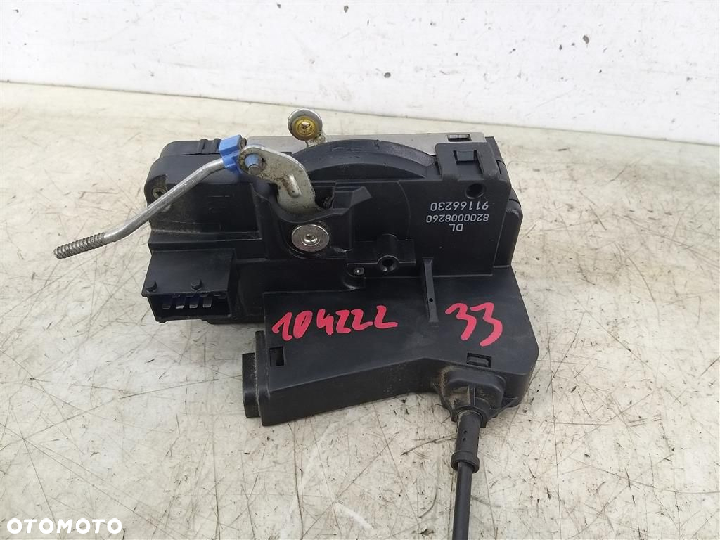 Zamek drzwi przód lewy Opel Vivaro  I 2001-2014 TRAFIC  8200008260 - 5