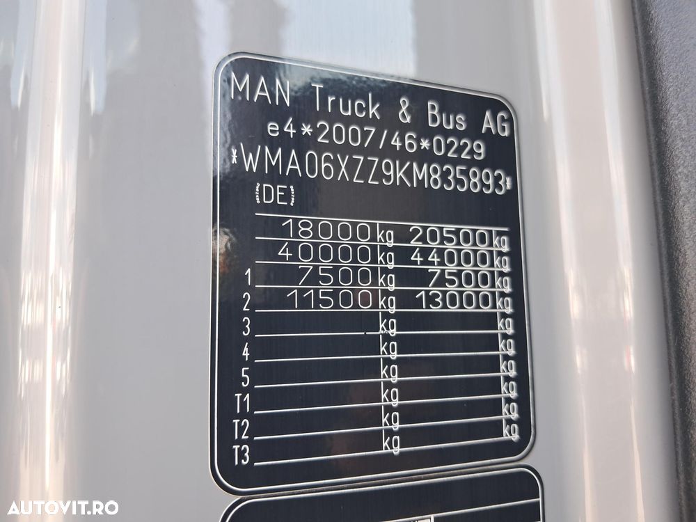 MAN TGX 18.500 AUTOMAT EURO 6 500CP - 38