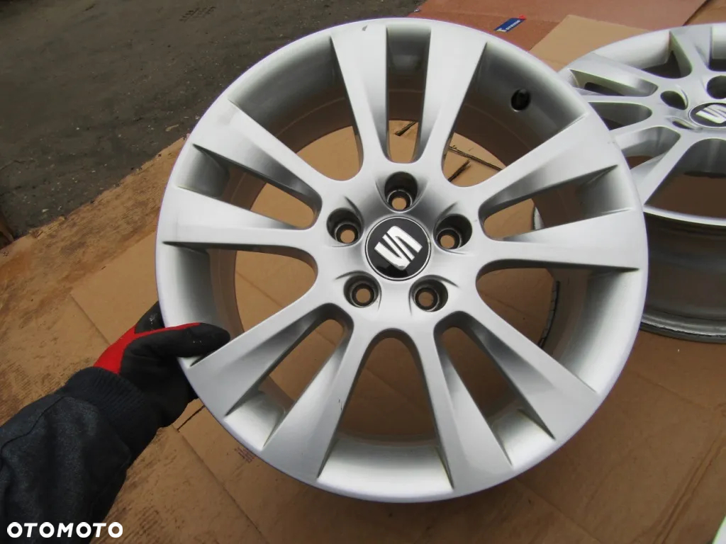 4x Felgi 17 Seat Leon Tarraco Ateca Toledo Skoda Octavia III IV 5x112 ET39 - 14