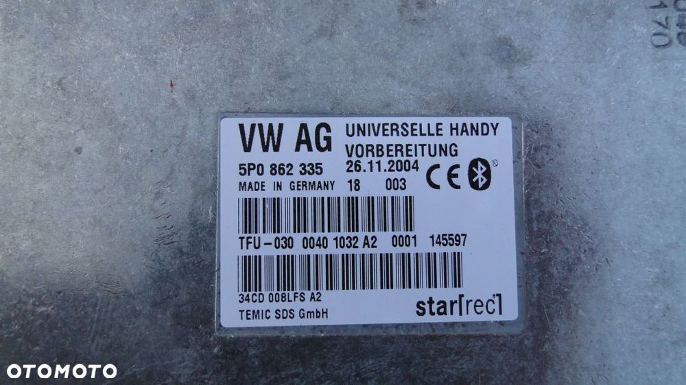 SEAT TOLEDO III ALTEA LEON MODUŁ STEROWNIK BLUETOOTH EUROPA - 3