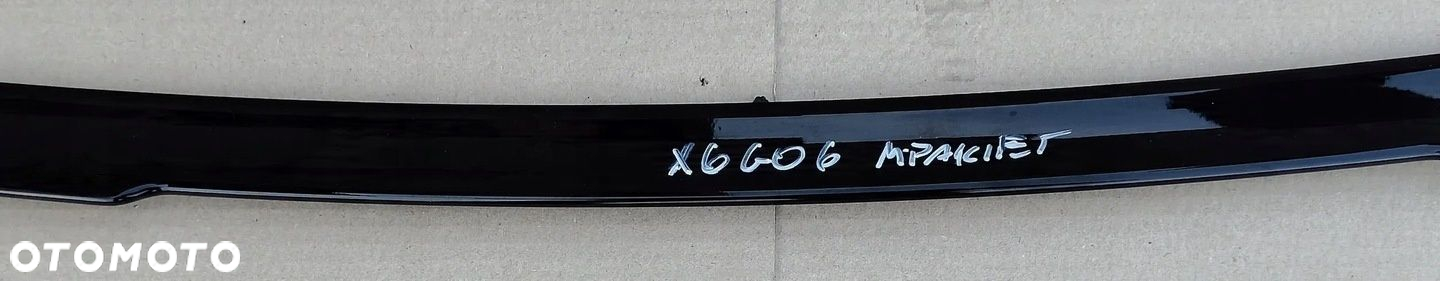 BMW X6 G06 SPOILER LOTKA KLAPY TYLNEJ BAGAŻNIKA 8084530 CZARNA M-PAKIET - 5