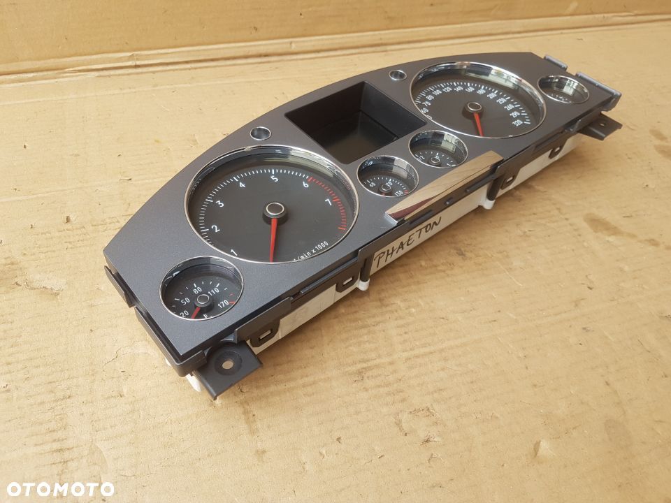 VW Phaeton licznik prędkościomierz 6.0 W12 mały przebieg - 8