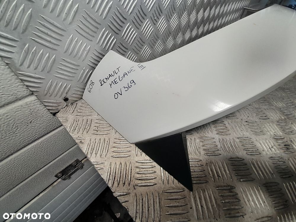 RENAULT MEGANE COUPE SPOILER LOTKA BAGAŻNIKA KOLOR: OV369 - 2