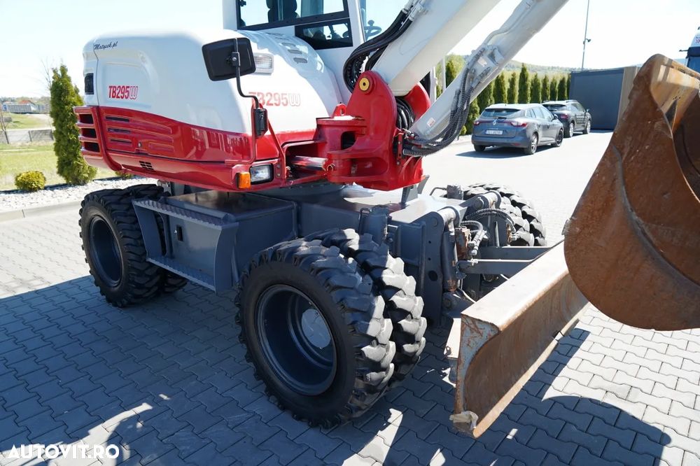 Takeuchi TB 295 W / EXCAVATOR PE ROȚI / 2016 / - 16