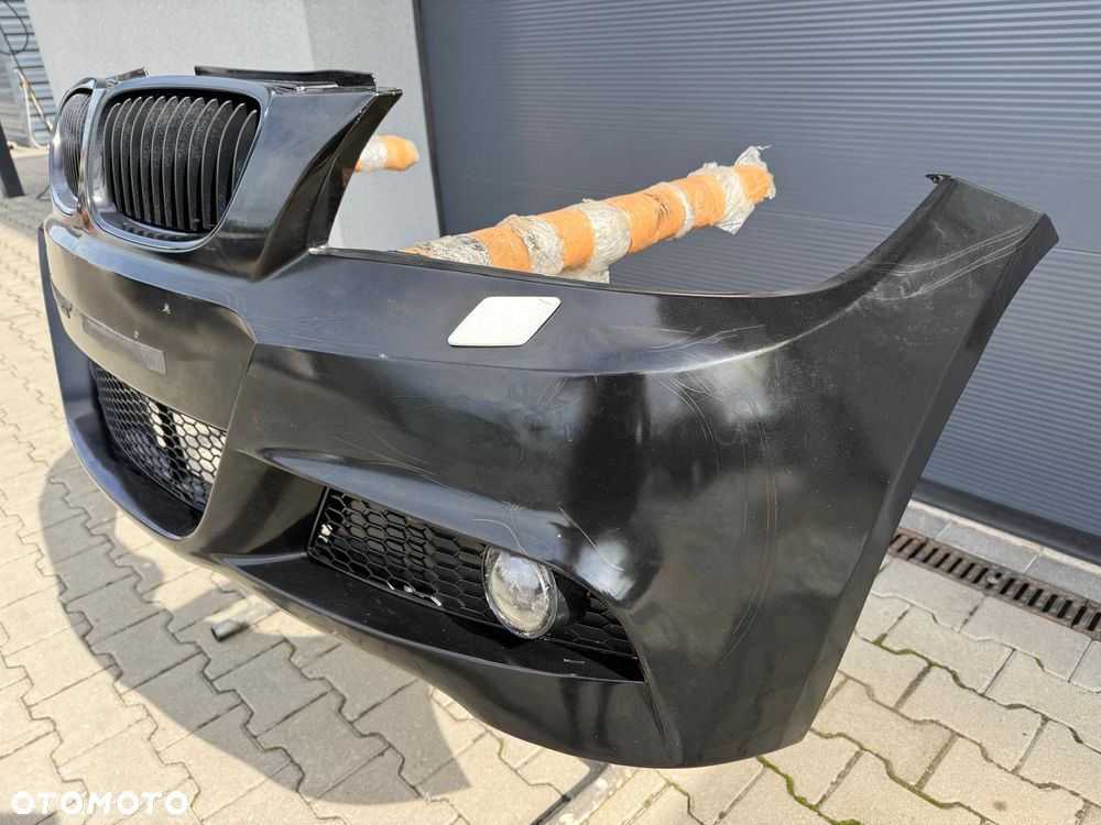 BMW 3 E90 E91 M PAKIET LCI LIFT 09-12 ZDERZAK PRZÓD POD SPRYSKIWACZE - 7