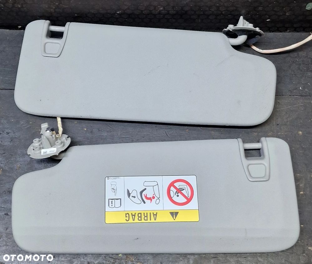 OSŁONA PRZECIWSŁONECZNA PRAWA LEWA 39046137 39046141 OPEL ASTRA K V - 3