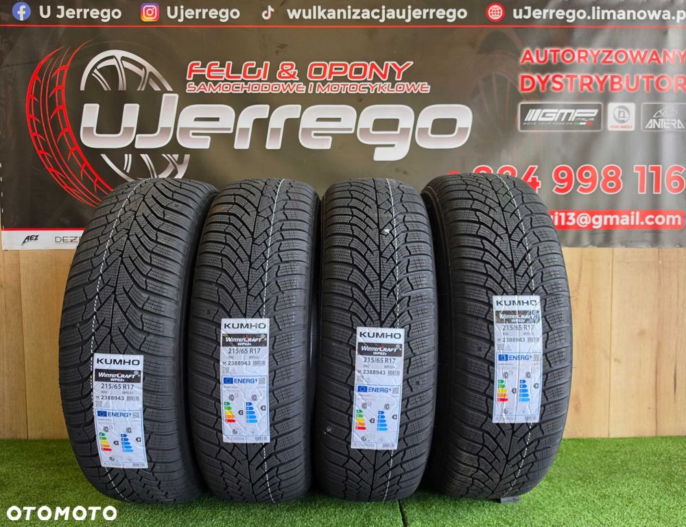 Koła zimowe MITSUBISHI OULTANDER ASX 17x5114,3 - Kumho WindCraft WP 52+ 215*65/R17 + TPMS - 2