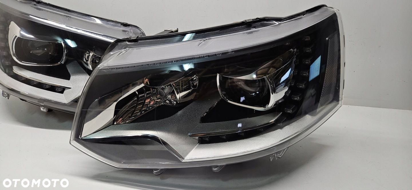 VW T5 LIFT 7E5 XENON LED LEWY PRAWY REFLEKTOR LAMPA LEWA PRAWA - 4