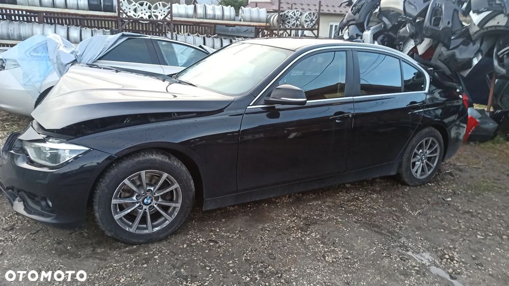 BMW F30 16- lift 2.0D silnik   B47D20  drzwi lusterko klapa zderzak maska lakier Schwarz 2 668 - 2