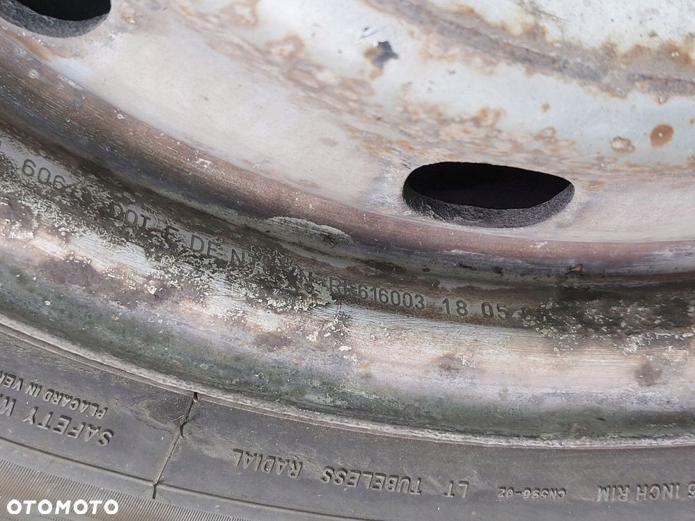 Koło stalowe 1 sztuka Renault Master MOVANO 5X130 6J 16 ET 66 - 11