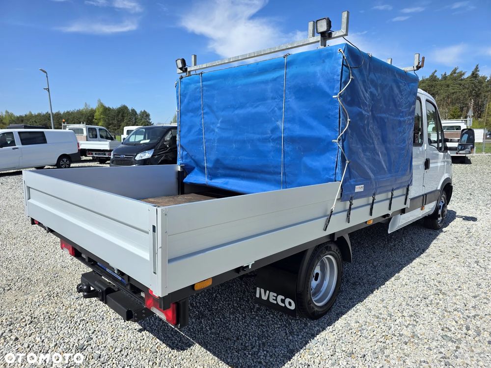 Iveco 35C17 3,0 HPI 170 KONNA DOKA BRYGADÓWKA 7 OSOBOWA 3,2M SKRZYNIA 130T/KM PRZEBIEGU GWARANCJA BLIŻNIAKI DO 3,5T WEBASTO - 5