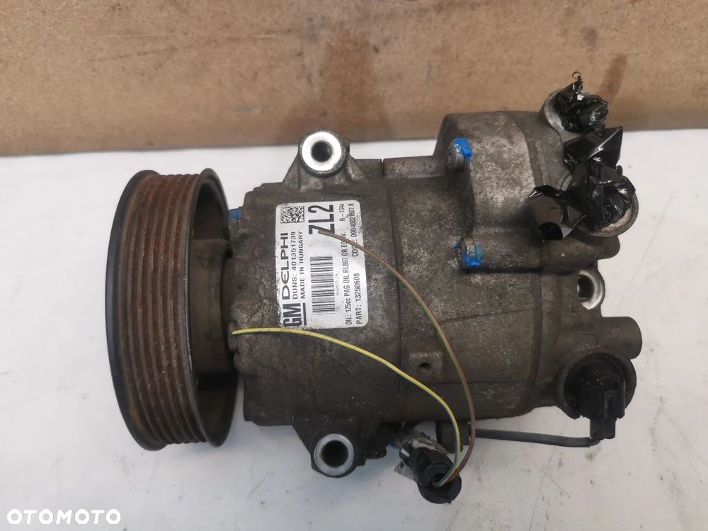 Opel Corsa E Astra J Meriva B 1.4 Kompresor Sprężarka klimatyzacji 13250608 - 4