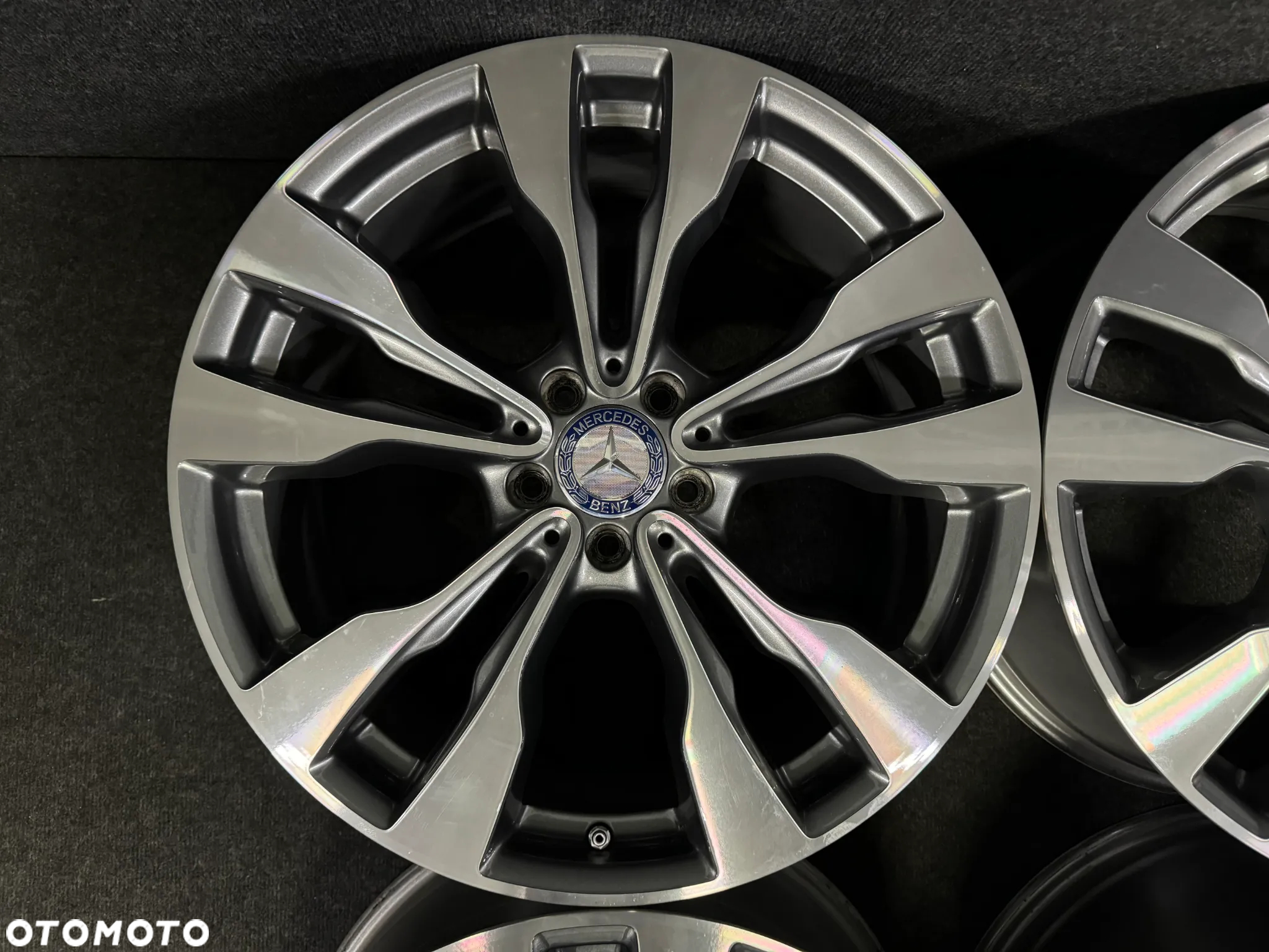 Alufelgi Mercedes GLE Coupe W292, GLE W166, ML 20 cali 5x112 4szt. Ładne z czujnikami ! - 4