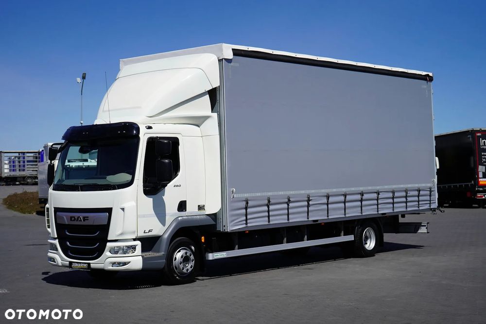 DAF LF / 260 / ACC / E 6 / FIRANKA / 18 PALET / DŁ. 7,2 M - 1