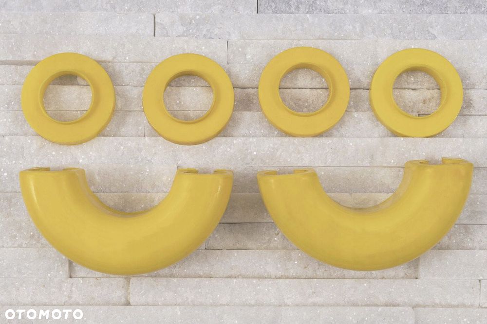 żółte osłonki na szekle standardowe 3/4” 2szt - 7