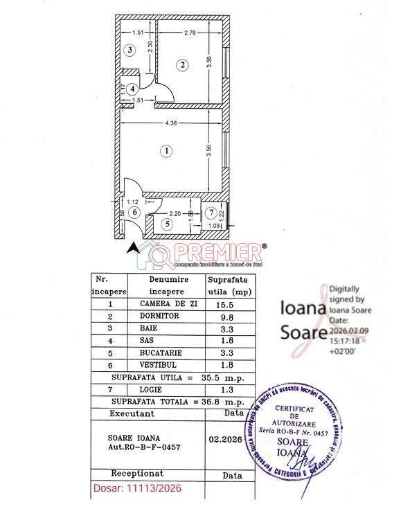 Luica - Aleea Slatioara vanzare apartament 2 camere - Imagine principală: 2/11