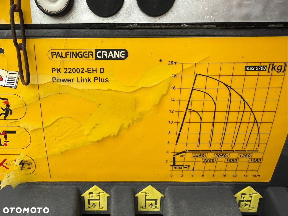 Palfinger HDS Palfinger PK22002EH 5 wysuwow hydraulicznych sterowanie radiowe - 8